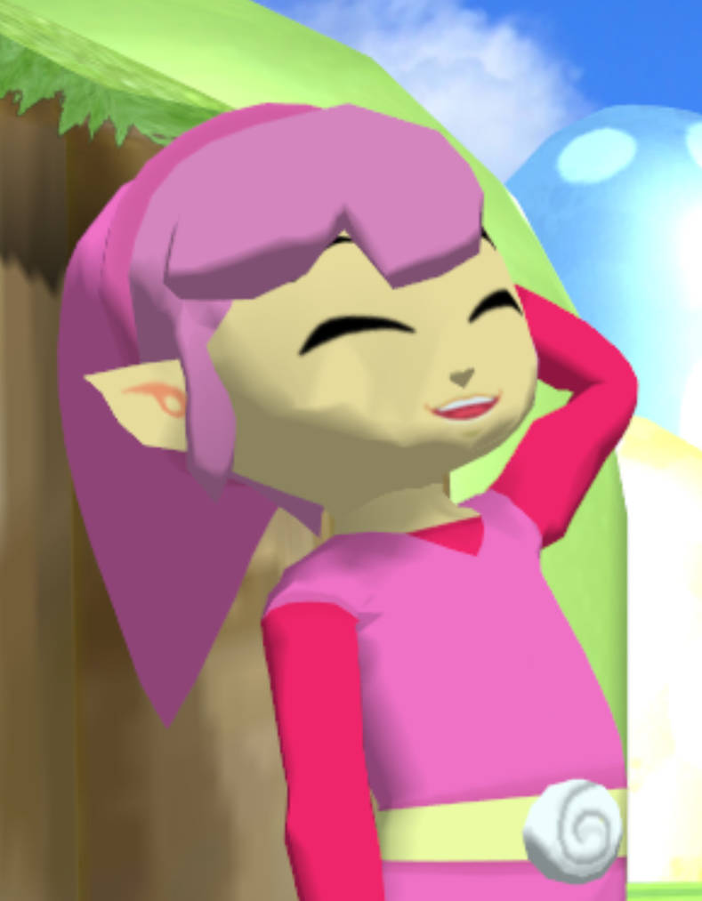 Pink Link by Lucero118 on DeviantArt