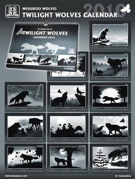 Twilight Wolves Calendar