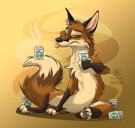 Day 14: Coffee Fox