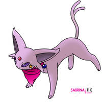 Comission - Sabrina the Espeon