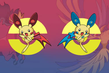 (COMM) Plusle and Minun evolutions by KunYKA