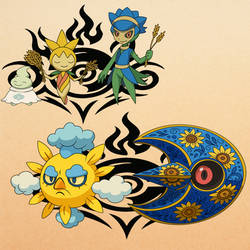 Pokemon Vyshyvana Forms