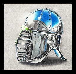 Chrome helm