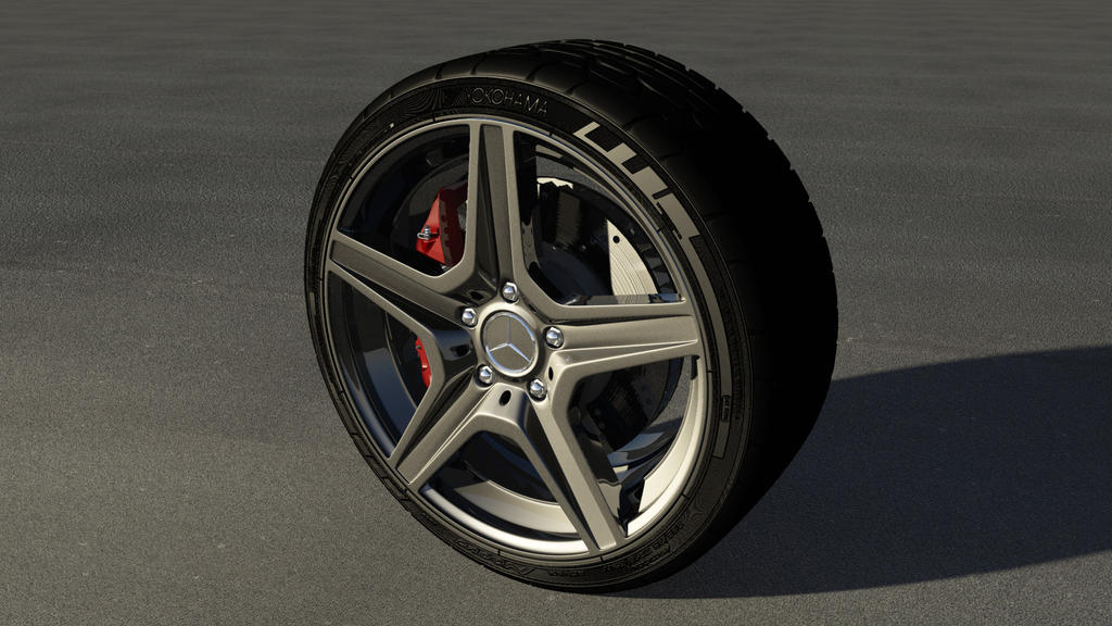 Mercedes C63 AMG Rims by etfnehme on DeviantArt