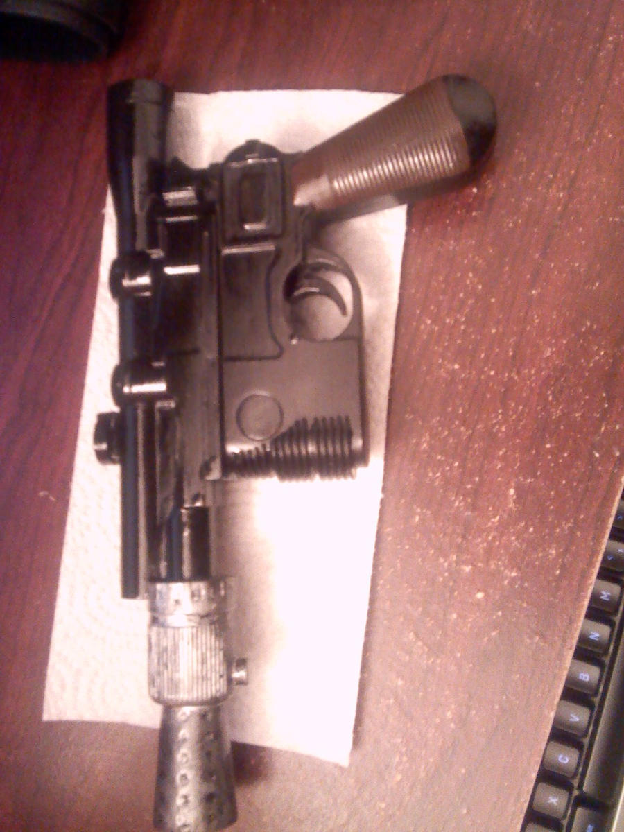 Han Solo's blaster finished