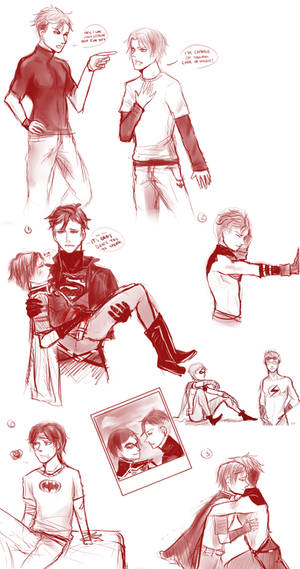 Young Justice Sketches