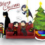 Merry Christmas from the Bat Family