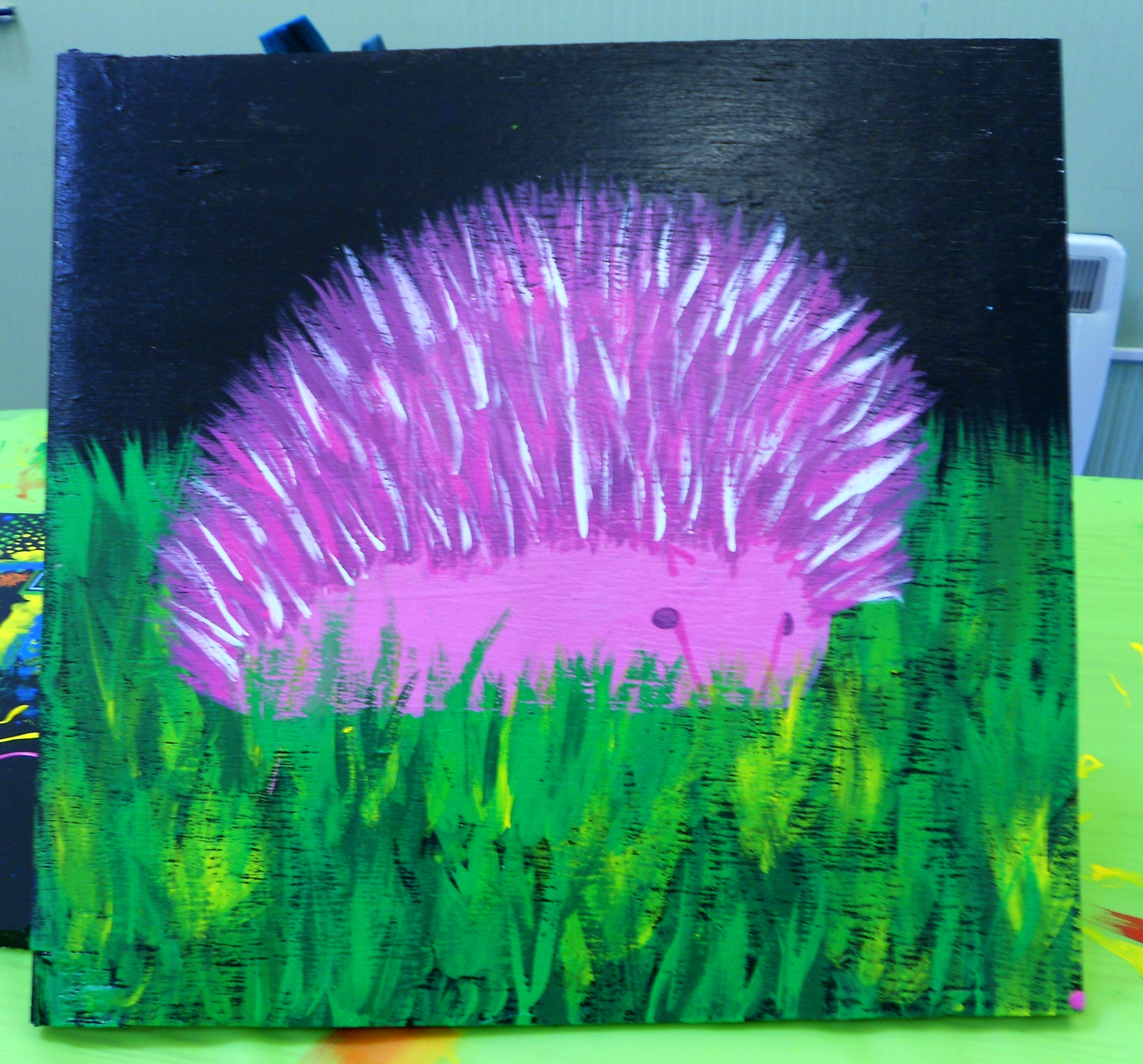 Pink Hedgehog