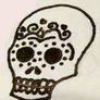 Tiny Day of the Dead Skull