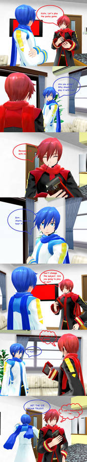 Kaito and Akaito comic