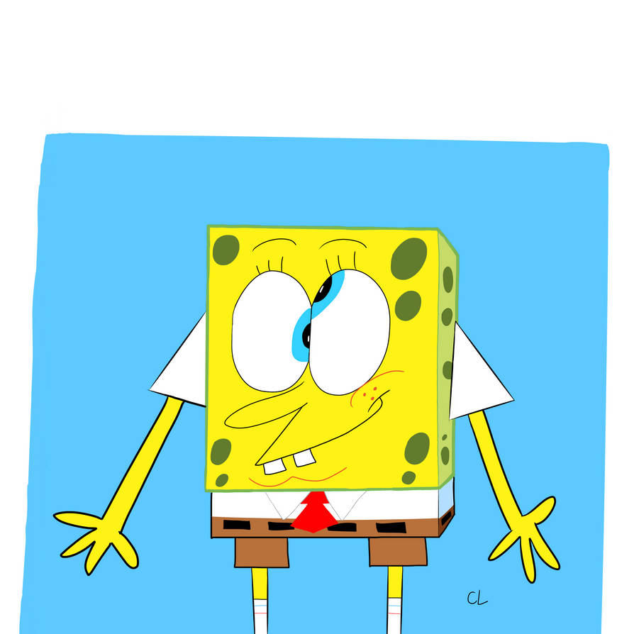 Spongeboy UPA style SpongeBoy (25 years) by CartoonLover2604 on DeviantArt