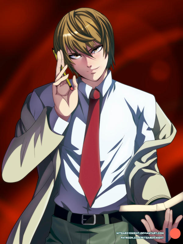 Light Yagami - Death Note by mitgard-knight on DeviantArt