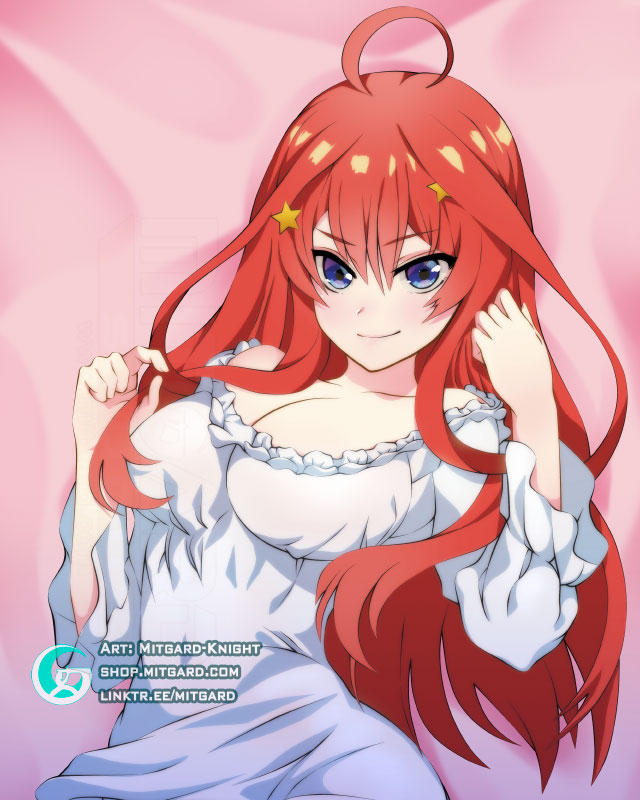 Itsuki Nakano THE QUINTESSENTIAL QUINTUPLETS By Mitgard knight On itsuki-nakano-the-quintessential-quintuplets-by-mitgard-knight-on
