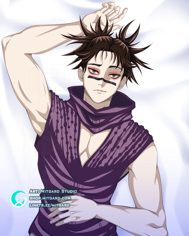 Choso - Jujutsu Kaisen - Dakimakura by mitgard-knight on DeviantArt