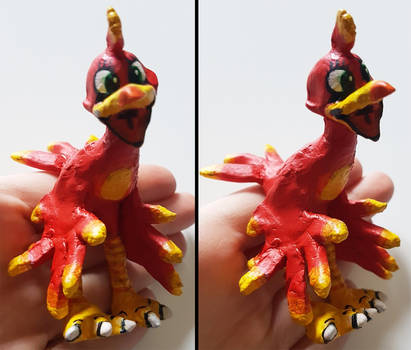 Banjo kazooie - kazooie clay model by Figolossis