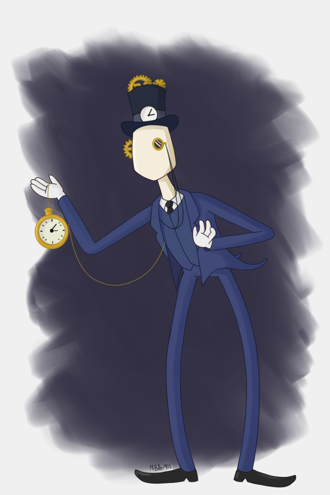 Leader Clockmen The Clockman by MrButter901 on DeviantArt