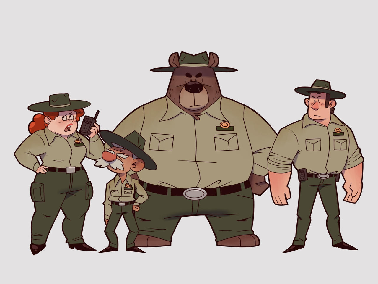 Ranger team by stoodwood on DeviantArt