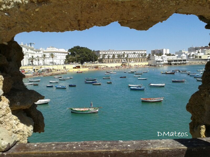 View La Caleta (Cadiz, Spain)