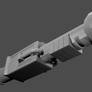 Doom Rocket Launcher 3D model more WIP 2