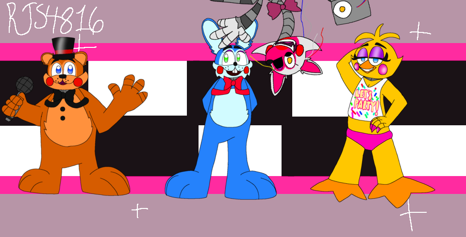 Fnaf 1 Animatronics Complete by Bantranic on DeviantArt