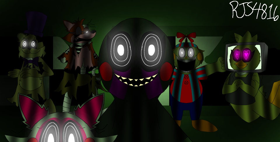 Five Nights at Freddy's - FNAF 4 - Phantom Puppet - It's Me