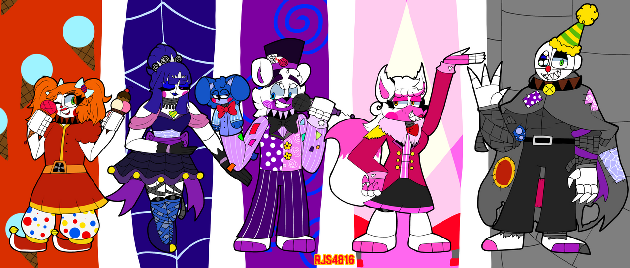 Redesigned Funtimes (Pt. 1) by RonJackSilver4816 on DeviantArt