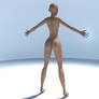 3D Character Wireframe 2