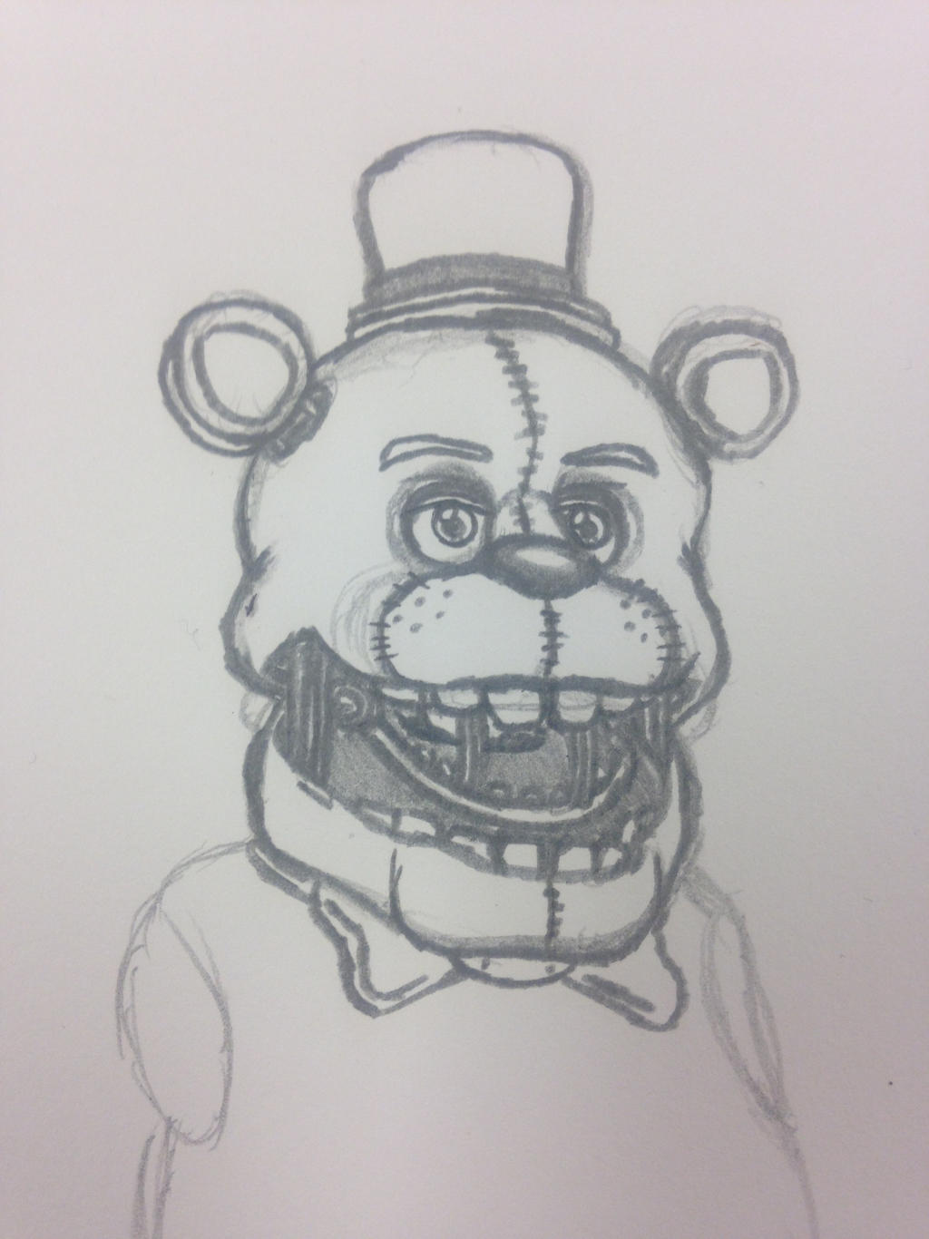 Stylized Fredbear By CynfulEntity On DeviantArt
