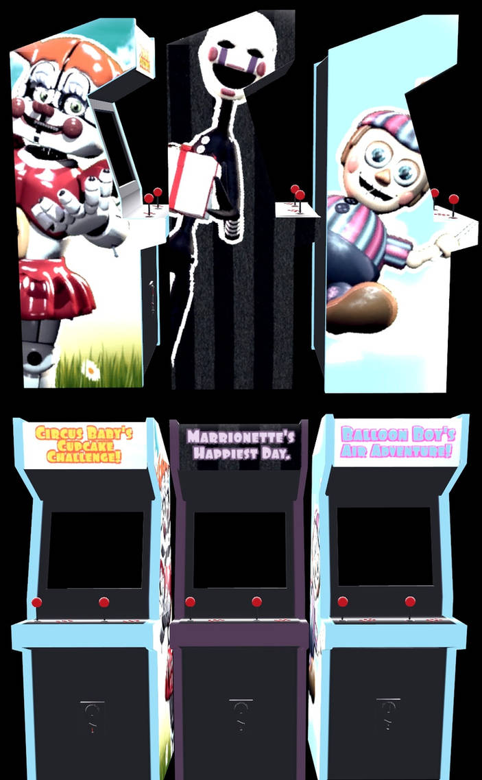 New Arcade Machine Textures P2 by CynfulEntity on DeviantArt