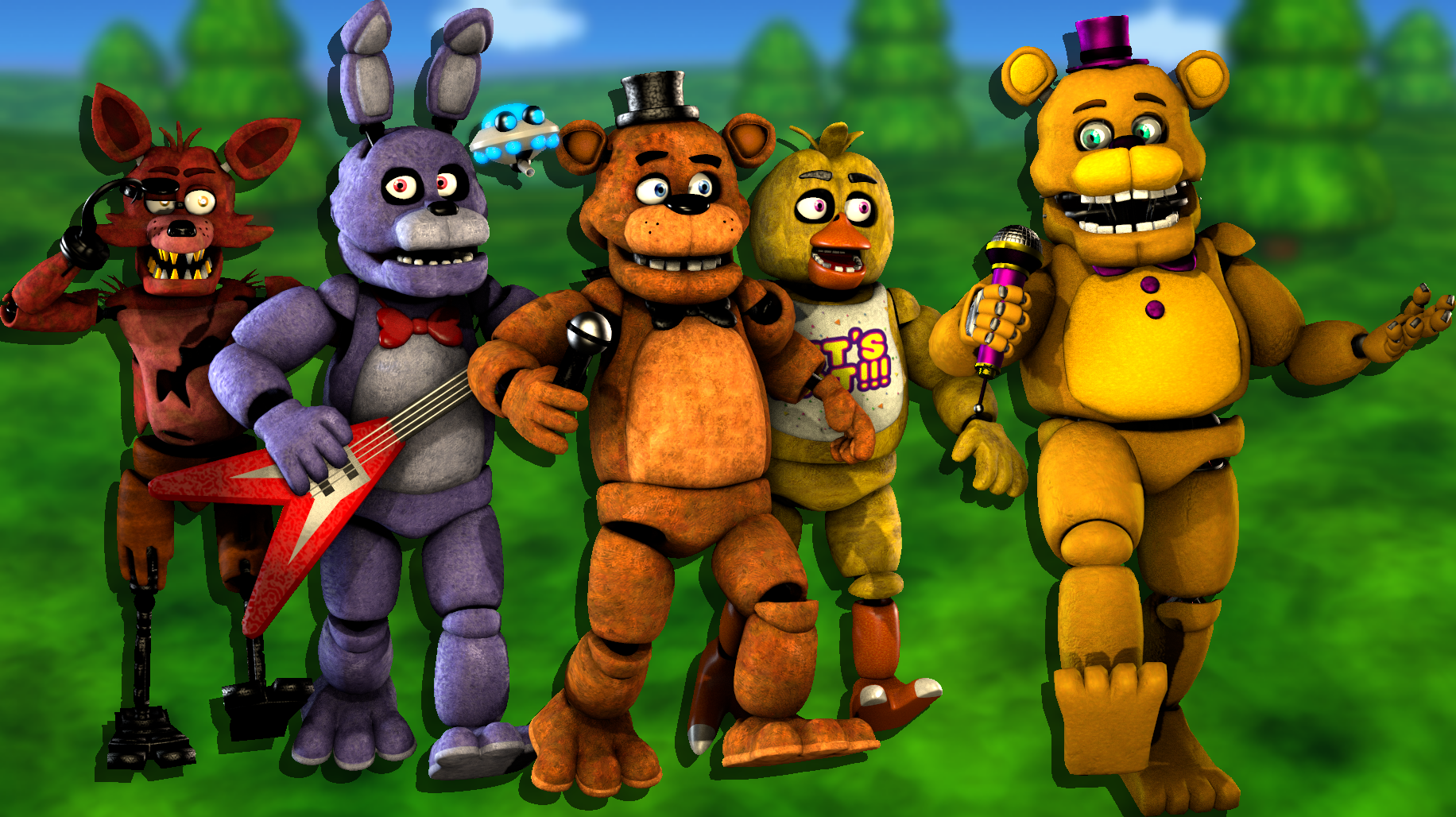 Fnaf World Image Without Background by fnatirfan on DeviantArt