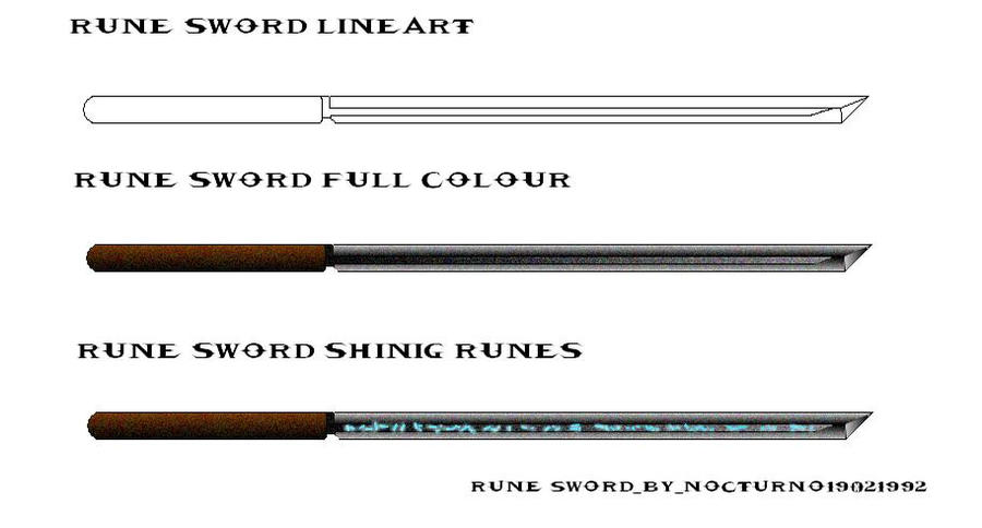 RUNE SWORD by Nocturno19021992 on DeviantArt
