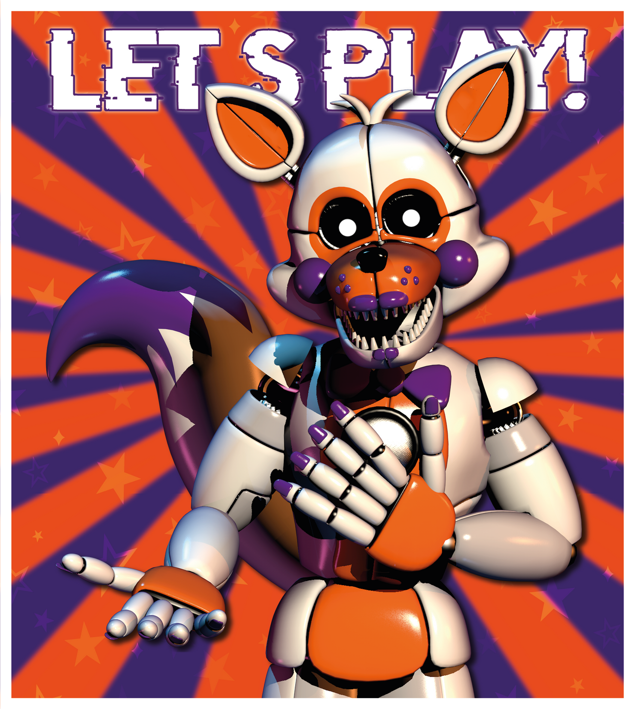 Lolbit Hand Lolbit Poster by ThePuppetMike on DeviantArt