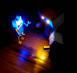 Danbo and finn bot 2