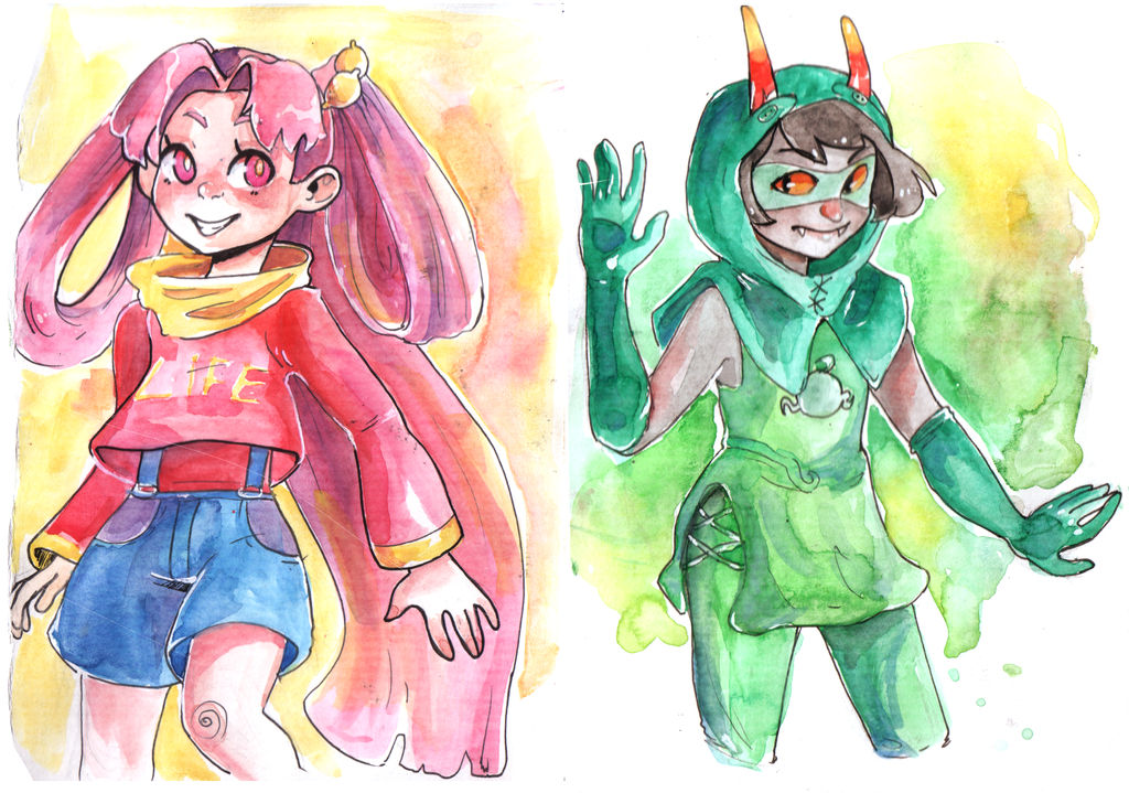 Watercolors comission