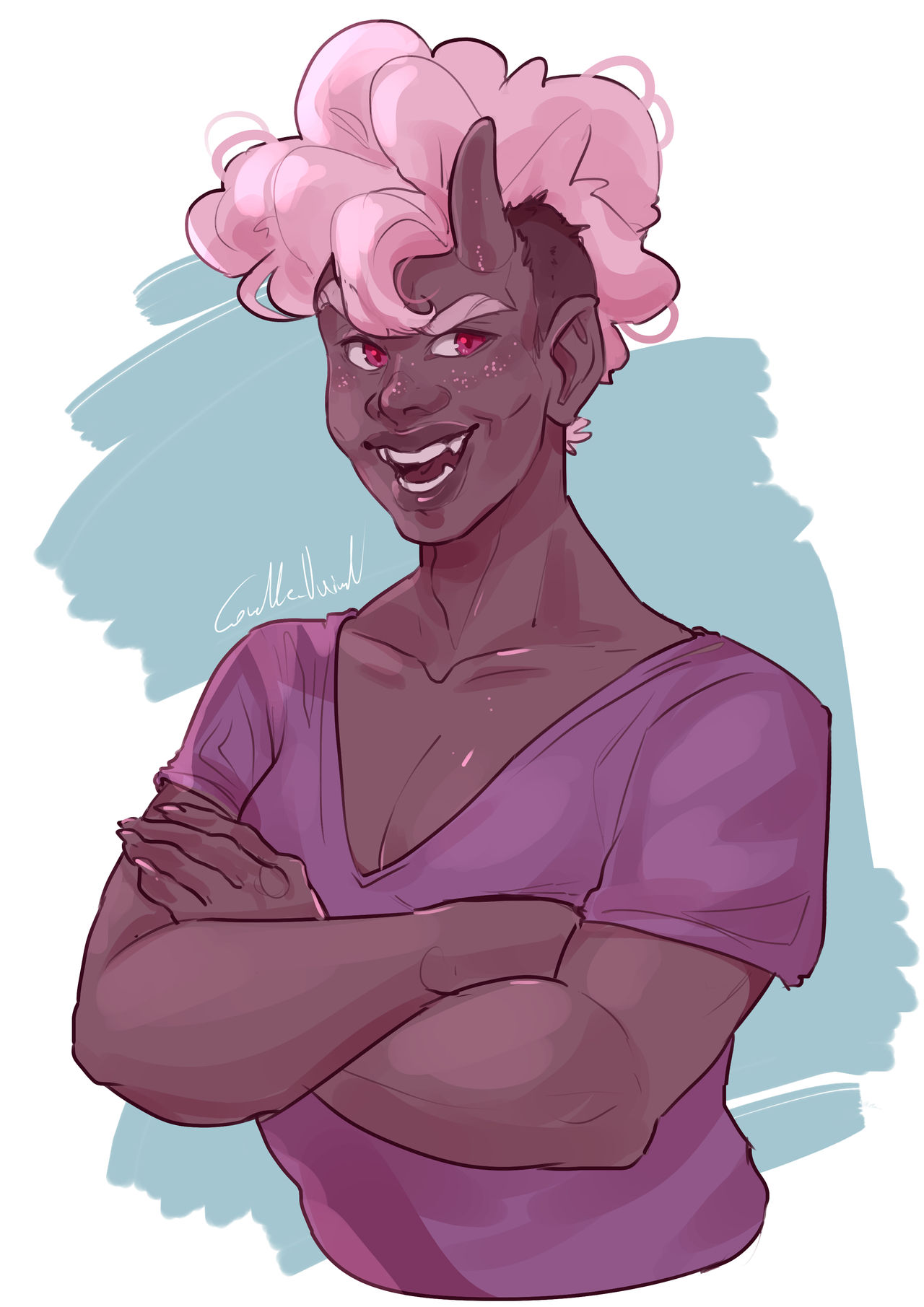 Demon OC by Corelle-Vairel on DeviantArt