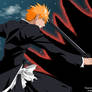 ichigo-fighting in the shadows