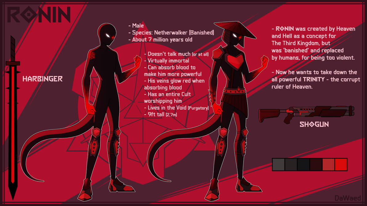RONIN Reference (NEW) by DaWaed on DeviantArt