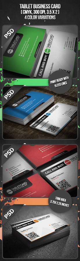 Tablet Business Card