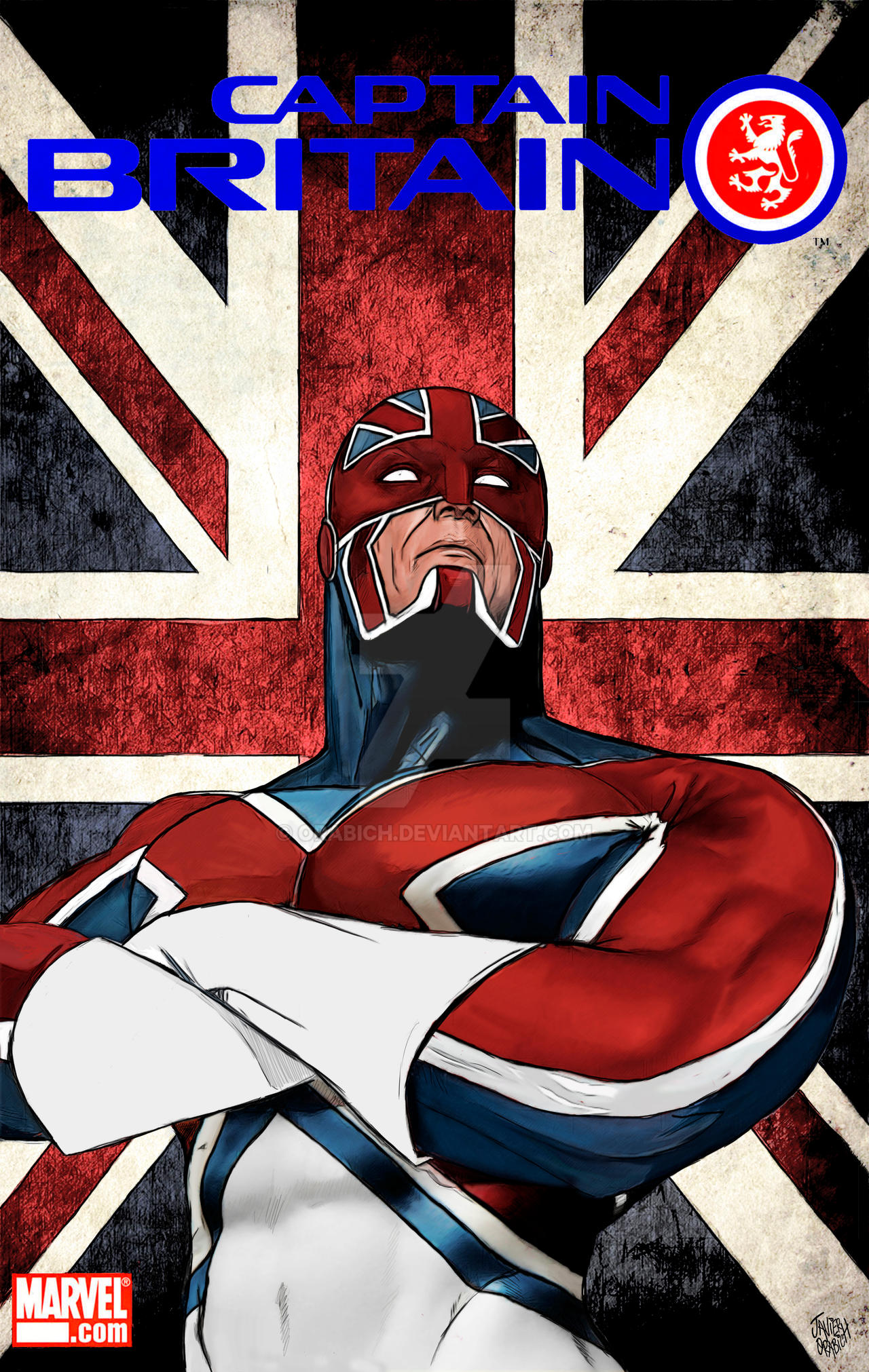 Britain Deviantart CAPTAIN BRITAIN. by orabich on DeviantArt