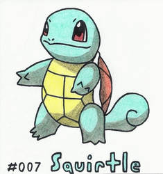 Weekly Pokemon #007: Squirtle