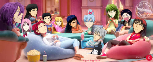 Kuroko no Basuke - Disney Princesses