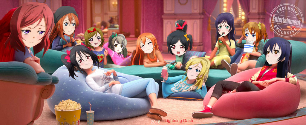 Love Live Muse As Disney Princess By Edline02 On Deviantart