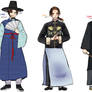 APH - Hetalia South Korea, China and Japan