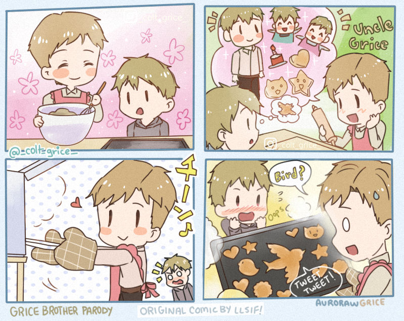 Grice Birthday Colt and Falco - Attack on Titan by AuroraWGrice on
