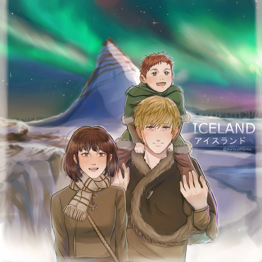 Vinland Saga Thorfinn Gudrid Karli Iceland By AuroraWGrice On DeviantArt vinland-saga-thorfinn-gudrid-karli-iceland-by-aurorawgrice-on-deviantart