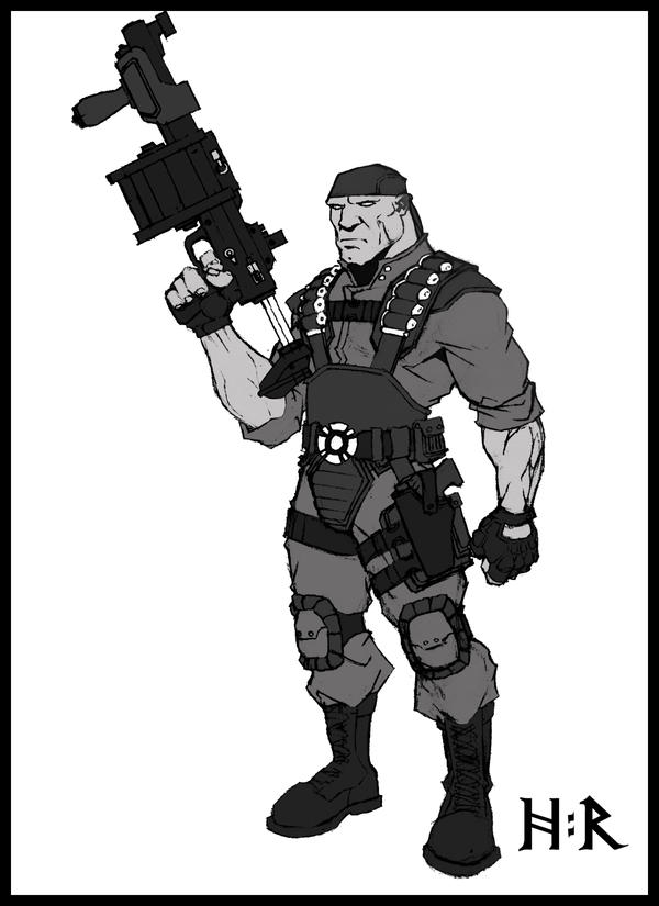 Commando Concept by HallHammer on DeviantArt