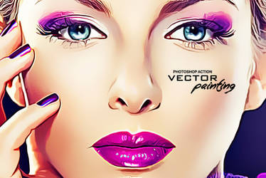 Vector Painting Photoshop Action