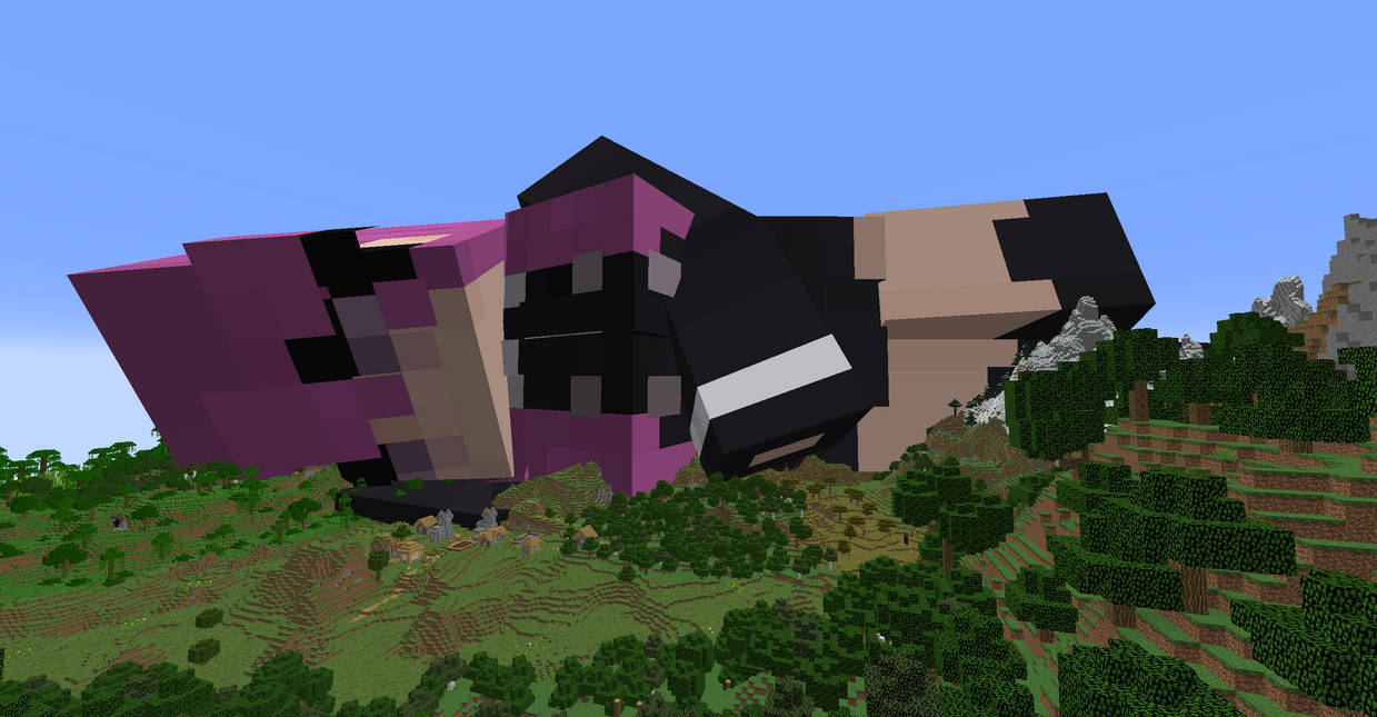 Minecraft Scopic Mod Wathcing over the village | Minecraft Server by ScopicMod on DeviantArt