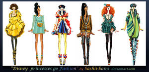 Disney princesses go fashion I