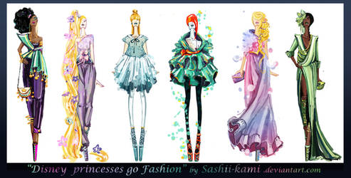 Disney princesses go fashion II